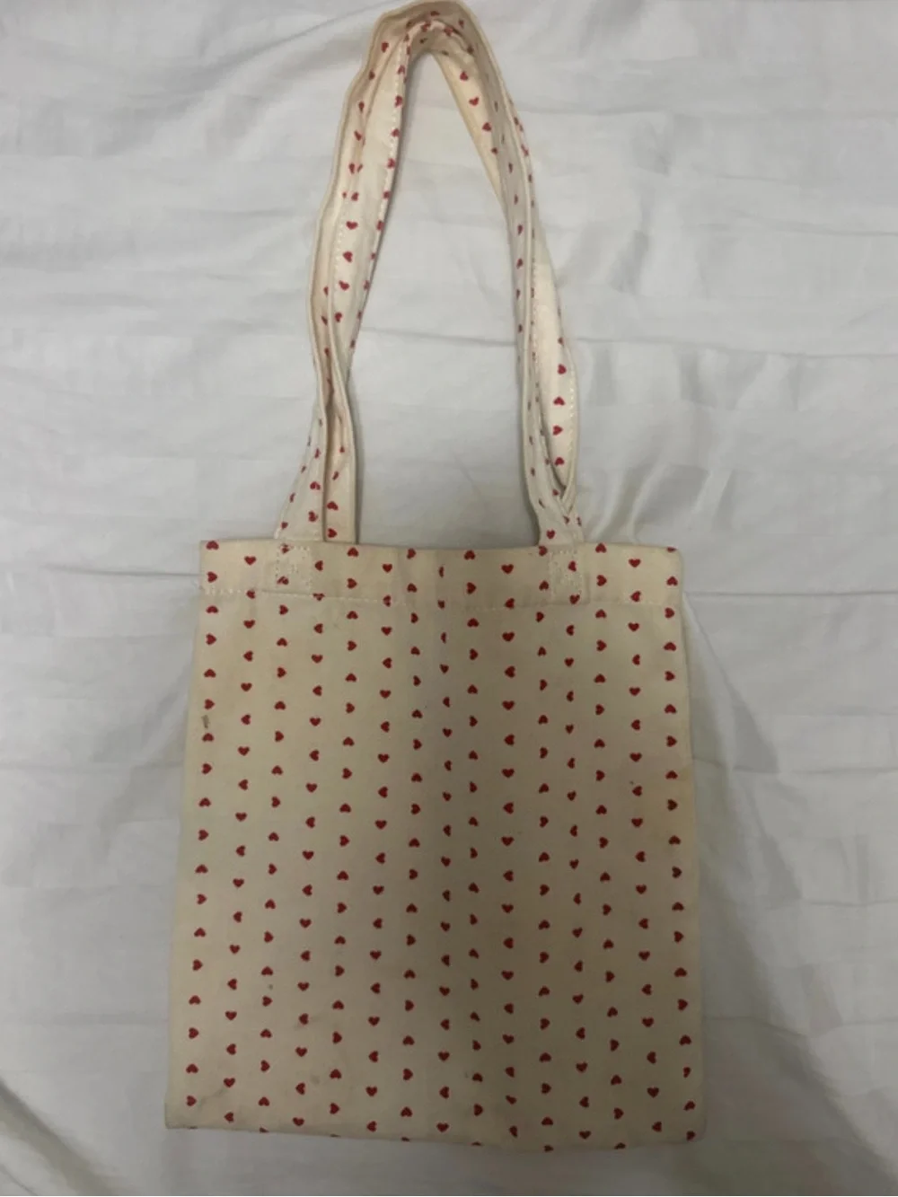 RARE Heart Print Tote Bag from Brandy Melville